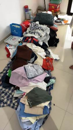 26 june 2021 clothes and equipment donation