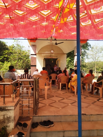 8 march 2023 yajna at temple